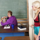 Chloe Foster in 'Chloe Foster and Bill Bailey in Naughty Bookworms'